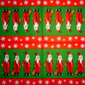 NW-183 Santa - 3-ply (green) - Paper Design
